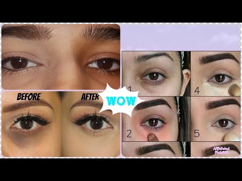 #makeover #forbeginners How to conceal your dark circles... ||Afifa Fahad||