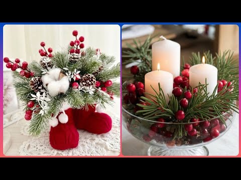 amazing Christmas Decorations 🎉 Centerpieces