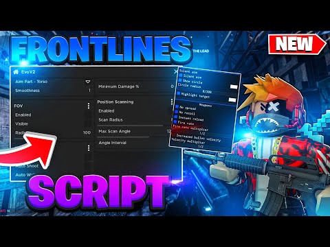 Roblox Frontlines Script AIMBOT + INF COINS  *PASTEBIN 2024*