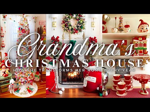 Inside Grandma’s Magical Christmas Wonderland: How She Transforms Her Home Every Year 👵🏻🎄