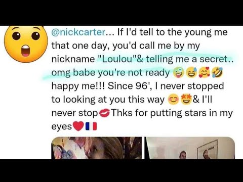 “Loulou” Project Knight Light 💡 Anubi on Twitter “X” BSBGangstalkers #nickcarter