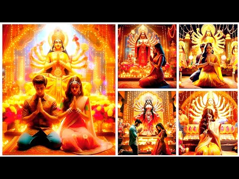 Durga Puja Ai Photo Editing Part 3 | Maa Durga Ai Images | Bing Ai Image Creator