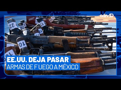 Estados Unidos sabía del tráfico de armas hacia México y no hizo nada para evitarlo