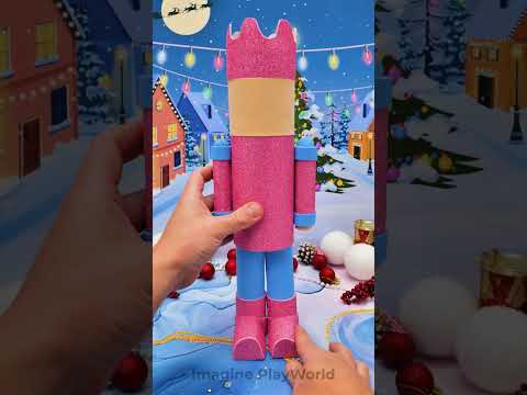 Transform Snack Can Into Holiday Nutcracker 🎄✨ #diy #craft #kids