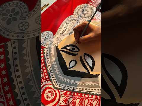 মা দুর্গা | Maa Durga Painting #durgapainting #durgapuja #durgamaa #diytutorial