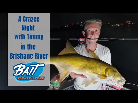 A Crazee night with Timmy in the Brisbane River