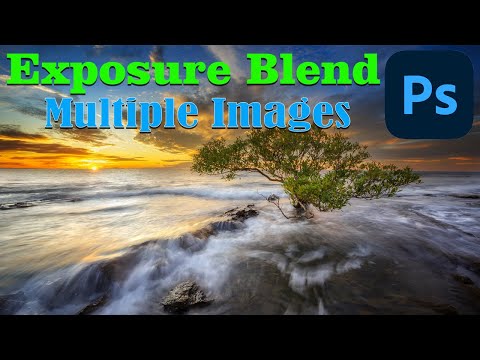 Exposure Blend multiple images in Photoshop