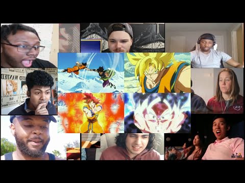 Goku vs Broly Reactions Mashup