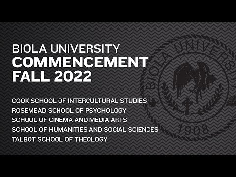 Commencement Fall 2022: Ceremony A