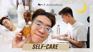 My Self-Care Routine for staying balanced ft. Aromatica [easy tips in a few minutes ✨