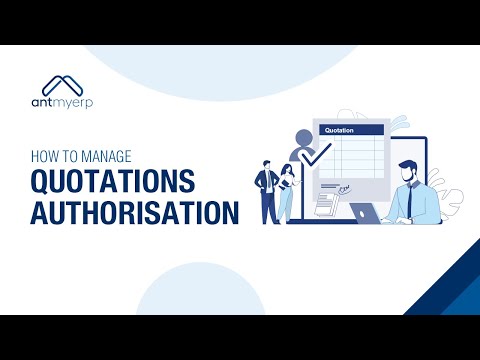 Manage Quotation Authorisation | Quotation Management- English