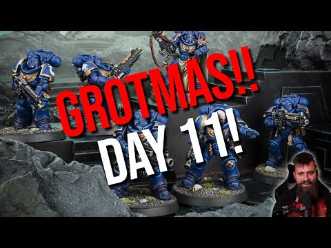 NEW SPACE MARINES DETACHMENT - Grot-mas Day 11!