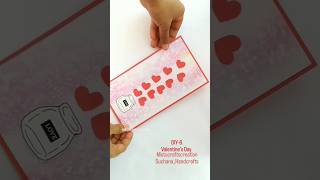 DIY-6 ❤ #yoursuchana #valentinesdaycardhandmade #cardmaking #shortsfeed #youtubeshorts