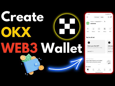 How to Create Web3 Wallet on OKX | How to Use Web3 Wallet in OKX