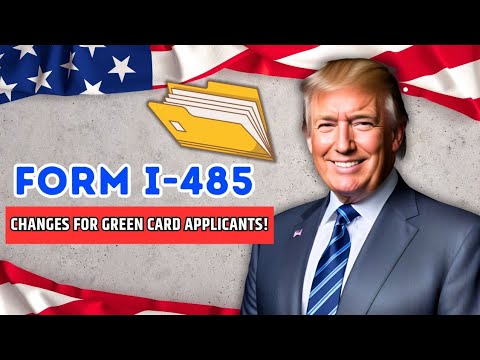 😲 BIG News: USCIS Releases New Form I-485 | Important Changes For Green Card Applicants | USCIS