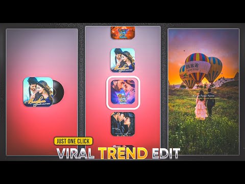 New Trending Instagram Multiple Photo Scrolling Lyrics Video Editing in Alight Motion