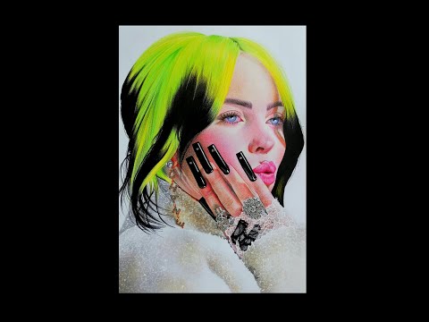 Billie Eilish ♥ Singer ♥ Song Writer ♥ Speed Drawing