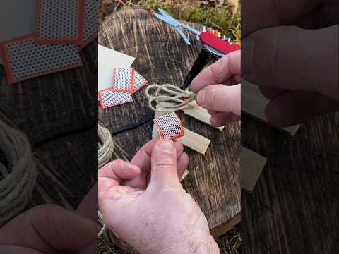 Survival Skills: How to Make Stormproof Matches for Extreme Conditions. #survival #camping