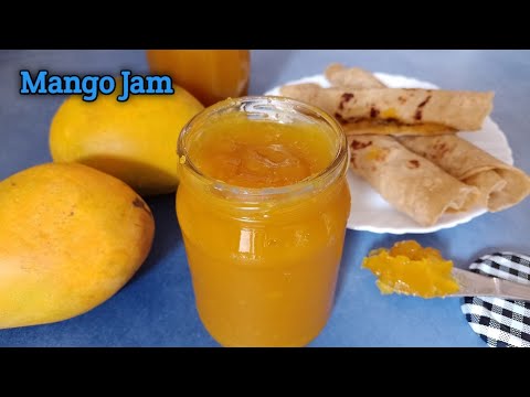 Mango Jam Recipe || Homemade 3 Ingredients Mango Jam Recipe