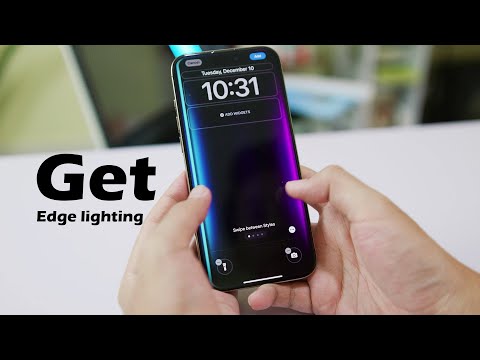 Get Edge lighting style on iPhone 16 & 16 Pro Max