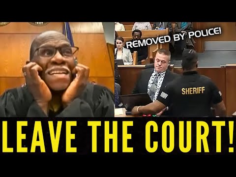 IGNORANT Defendant TROLLS Judge And in Heated Showdown ORDERED OUT!