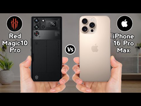 Red magic 10 pro vs iPhone 16 Pro Max