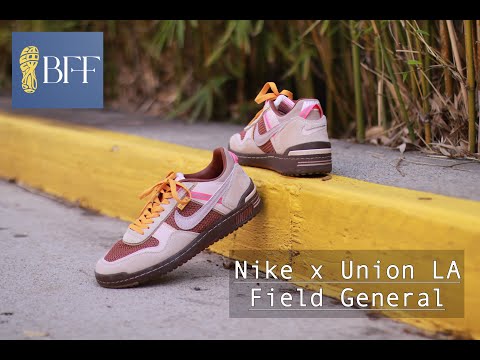 Nike x Union LA Field General "Shimmer" Beige & Brown Colourway