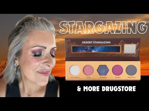 BIG ANNOUNCEMENT + Drugstore  Glam! 🌟 Desert Star Gazing Palette, Colourpop Liquid Blush & More!