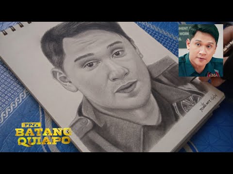 Drawing PLT Mario Samonte, Jorel Ramirez from FPJ's Batang Quiapo | jesar art