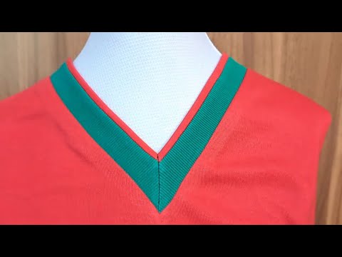 "Step-by-Step: How to Sew a Perfect T-Shirt Collar Easily"