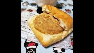 インスタグルメ　フライドチキンサンド{てりマヨ}