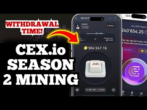 cex.io power tap withdrawal ! cex.io power tap ! best mining app for Android ! new mining app 2024