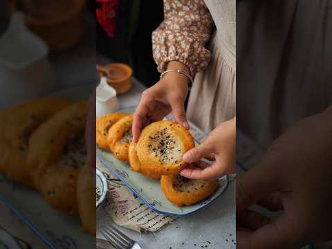 Chinese Fried Doughnuts with Glutinous Rice #shortvideo