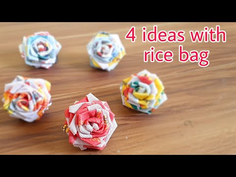 #DIY / best use of waste rice bag/ waste material craft ideas / rice bag