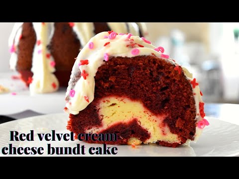 Red Velvet Cream Cheese Bundt Cake