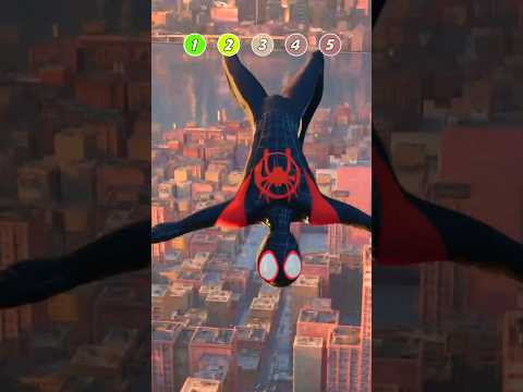 Spider-verse stunts! 5 levels 😱🔥