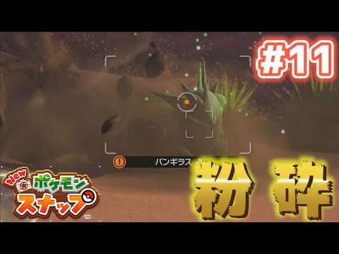 【Newポケモンスナップ実況】#11　バンギラスの超パワー！！