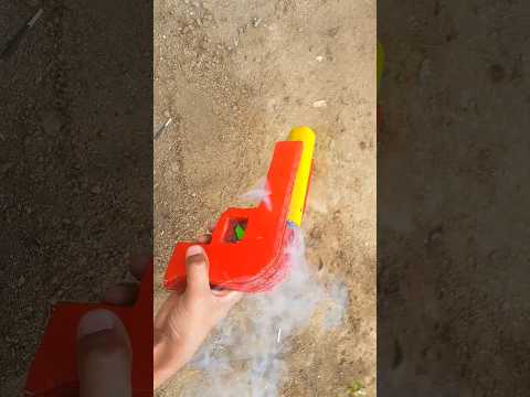 How To Make Cracker GUN 💥 || दिवाली Bomb Gun #shorts