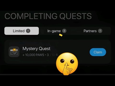 Paws mystery quest to day , paws 10,000  task solved  |paws mystery quest |paws solved |||