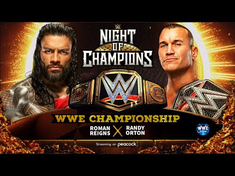 WWE 2K24 NIGHT OF CHAMPIONS MAIN EVENT; REIGNS VS. ORTON FOR THE WWE CHAMPIONSHIP!!!