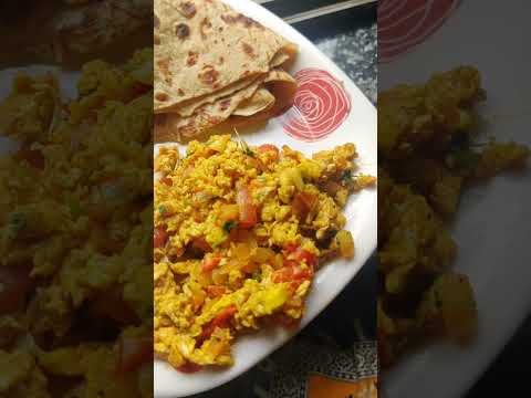 Easy Anda Bhurji 👌😍 Egg Bhurji Recipe 🥚🍳 #shorts #foodshorts #andabhurji #egg #foodbingewithmanes