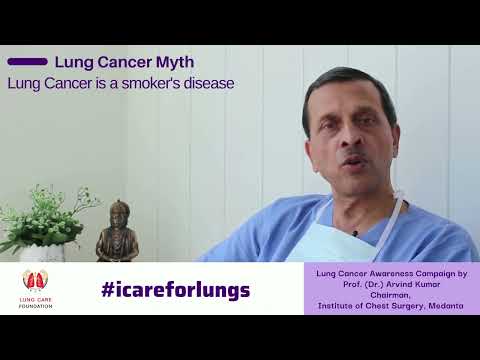 Lung Cancer Myths - Myth #2 -  Lung Cancer is a smoker's disease.