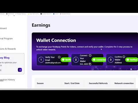 How to Connect Wallet to NodePay - Live