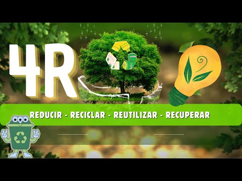 ♻️ Las 4R del Cuidado del Medio Ambiente  Cómo Reducir tu Impacto 🌍 #CuidadoDelMedioAmbiente