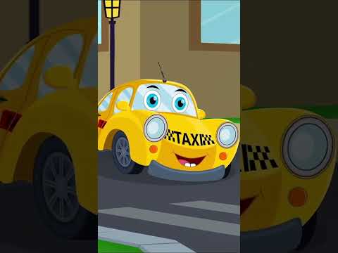 Taxi Song for Kids #car #taxi #vehiclecartoon #ytkids #shorts