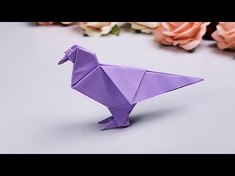 Easy Origami Bird Tutorial - Crafting a Charming Paper Bird