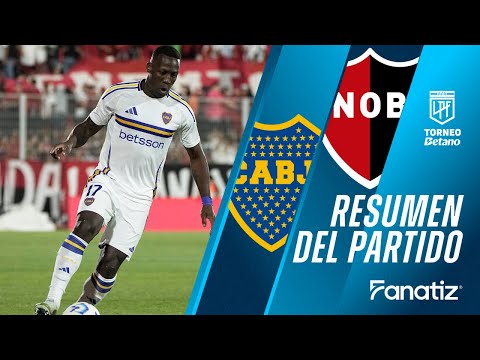 Newell's Old Boys vs. Boca Juniors -Resumen del Partido  | #TorneoBetano2024