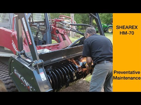 SHEAREX HM70 Maintenance