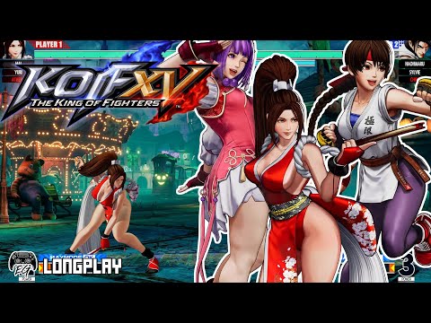 [PS5] The King of Fighters XV Super Heroine Team Story KOF 15 -  Gameplay / Playthrough / Longplay