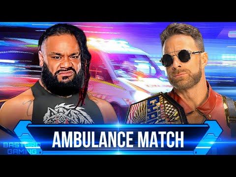 WWE 2K24 | Ambulance Match - Jacob Fatu VS LA Knight | Survivor Series